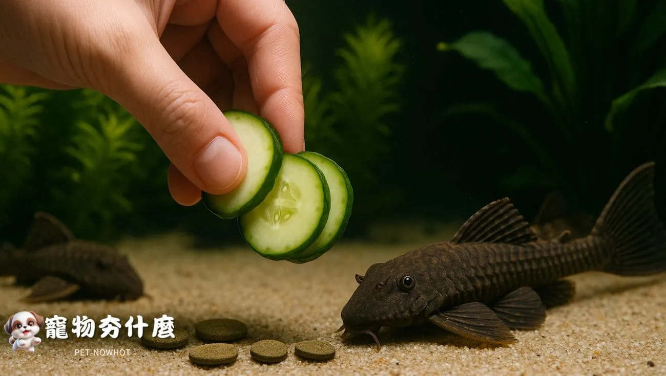 異型鼠魚餵食及日常照護