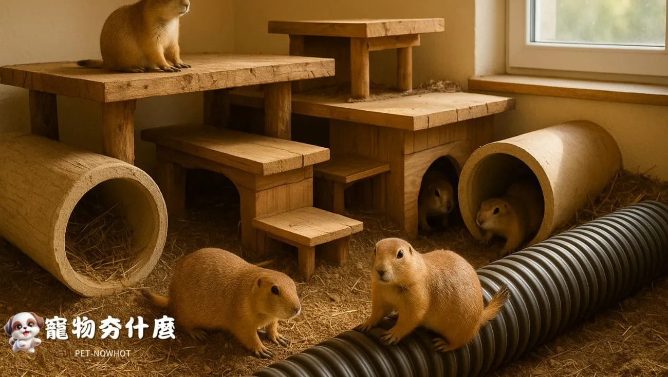 室內草原犬鼠飼養環境