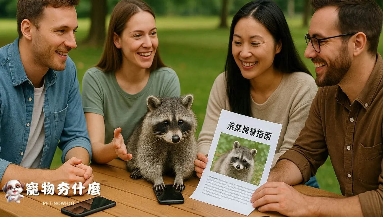 社群交流浣熊飼主經驗照