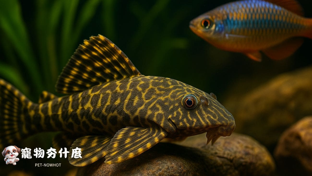 冷門觀賞魚特寫展示體色
