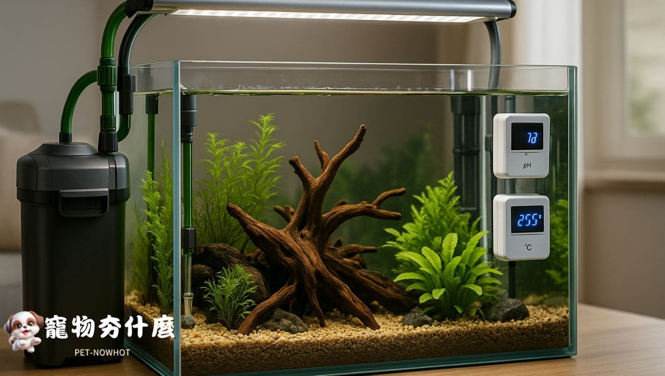 現代水族缸設備與設施展示