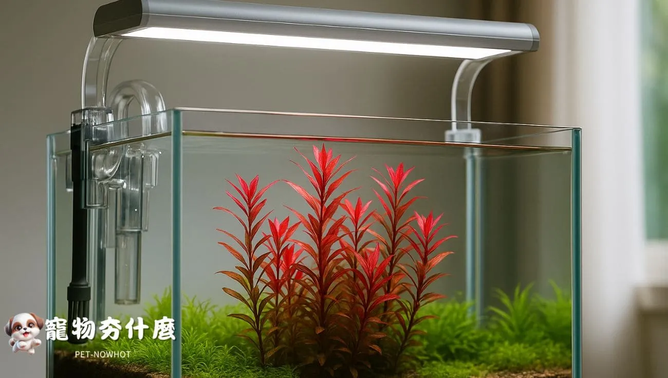 水族箱LED燈與設備展示照