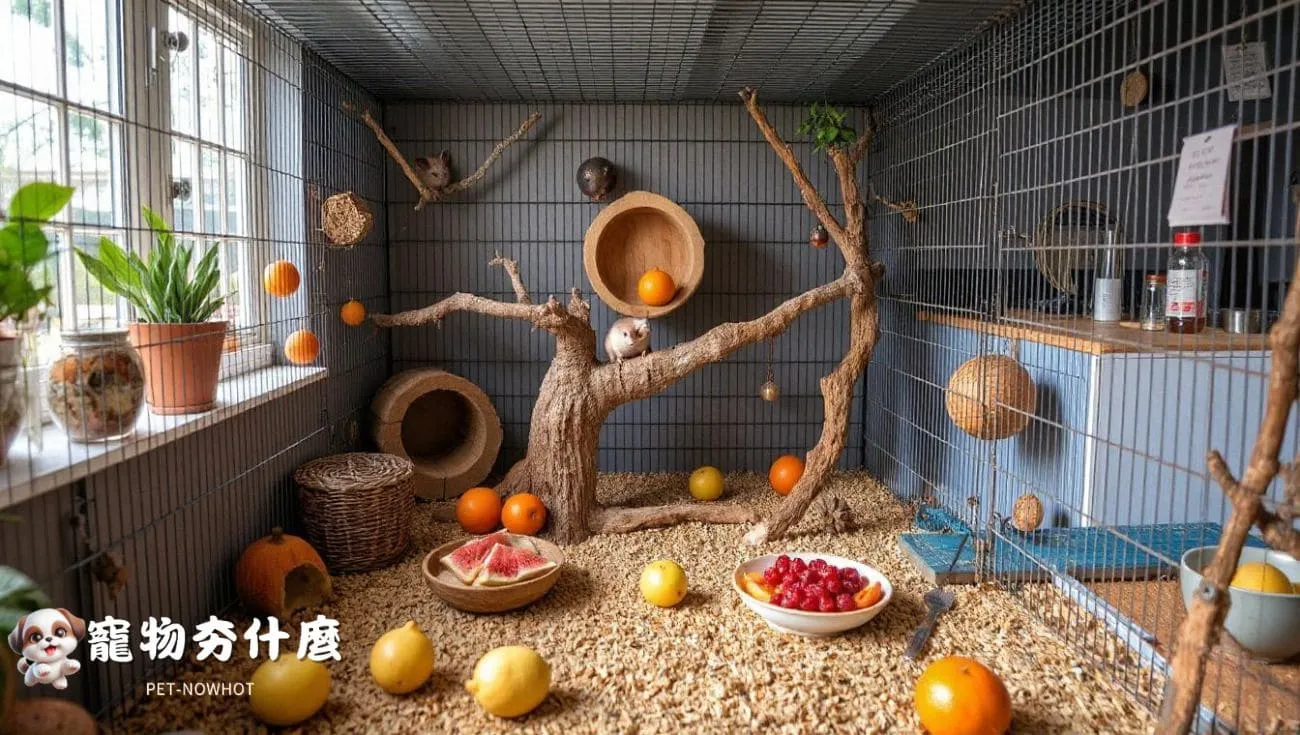 蜜袋鼯安全飼養環境