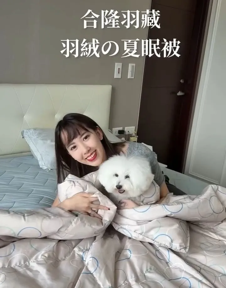 合隆羽藏羽絨の夏眠被