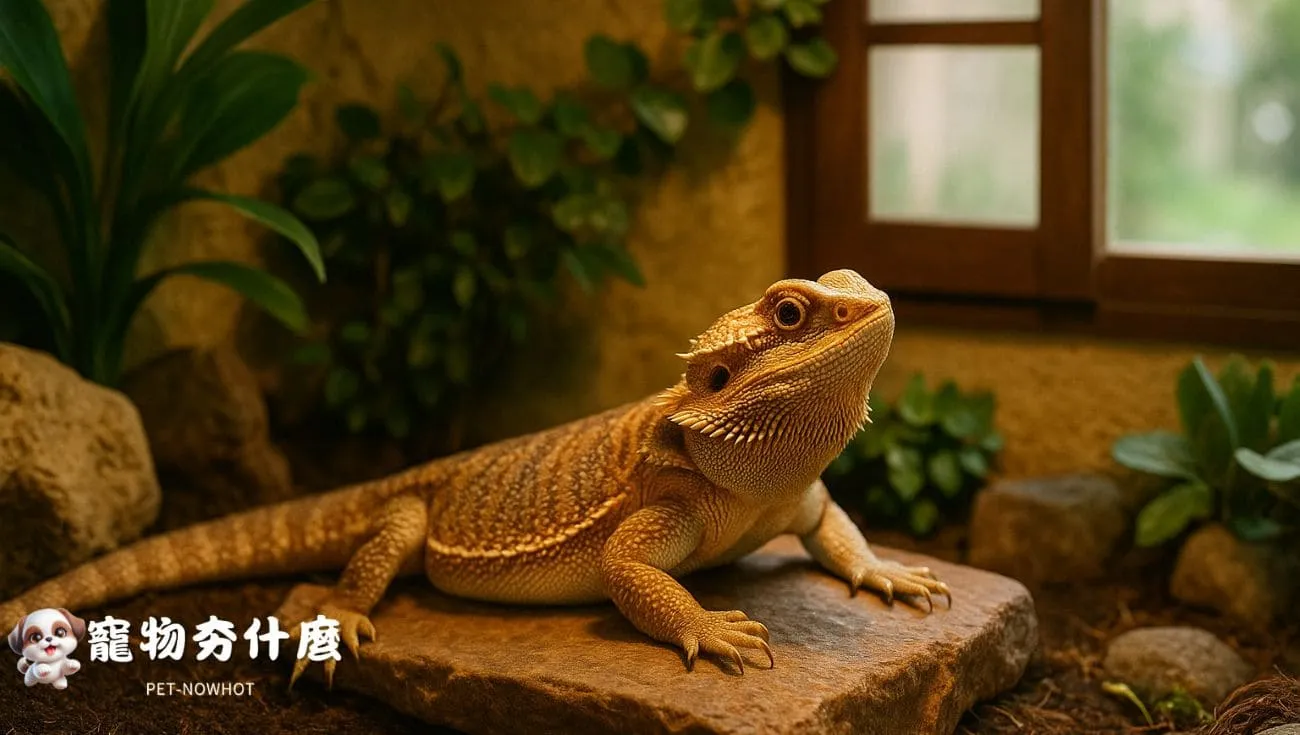 台灣鬆獅蜥居家飼養
