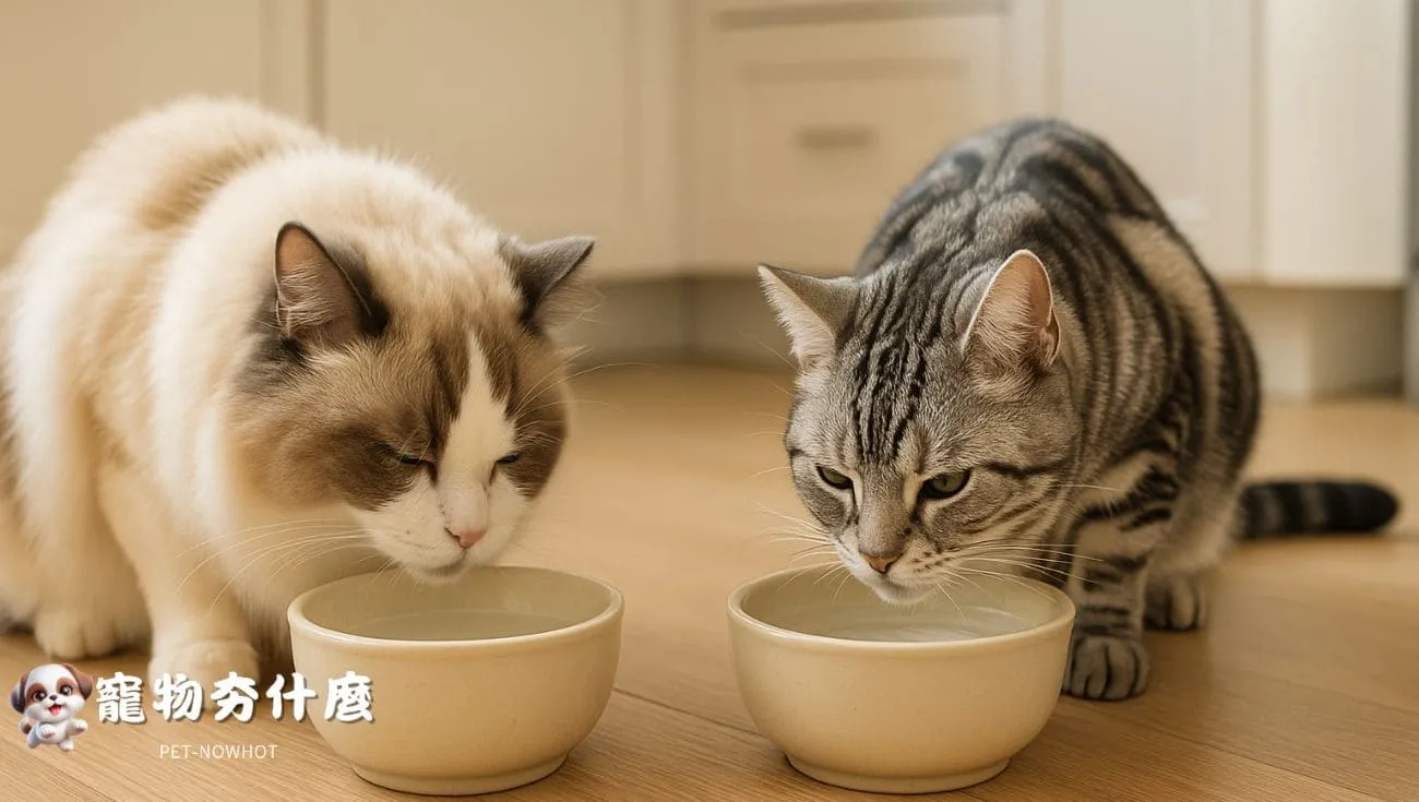 貓咪飲水健康日常觀察