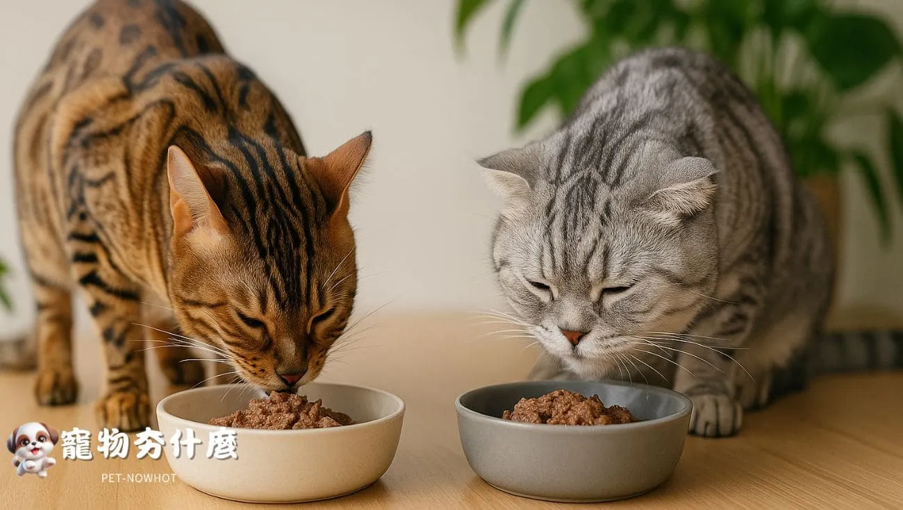貓咪腎臟病專用飼料餵食