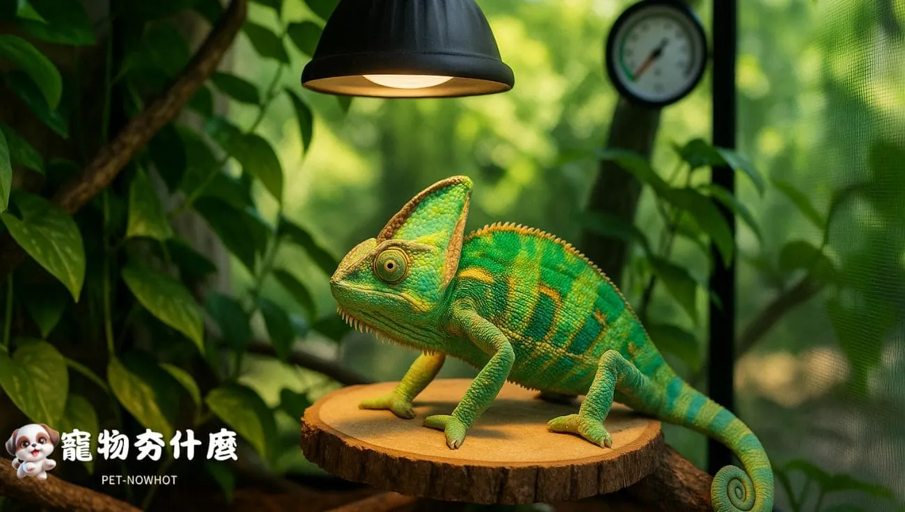 分層溫區設計的變色龍飼養箱
