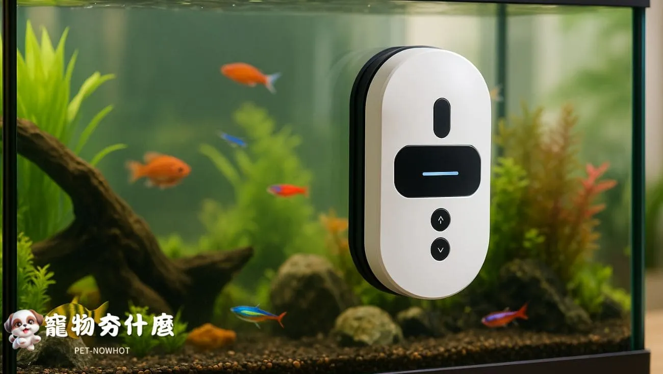 智能魚缸清潔機運作