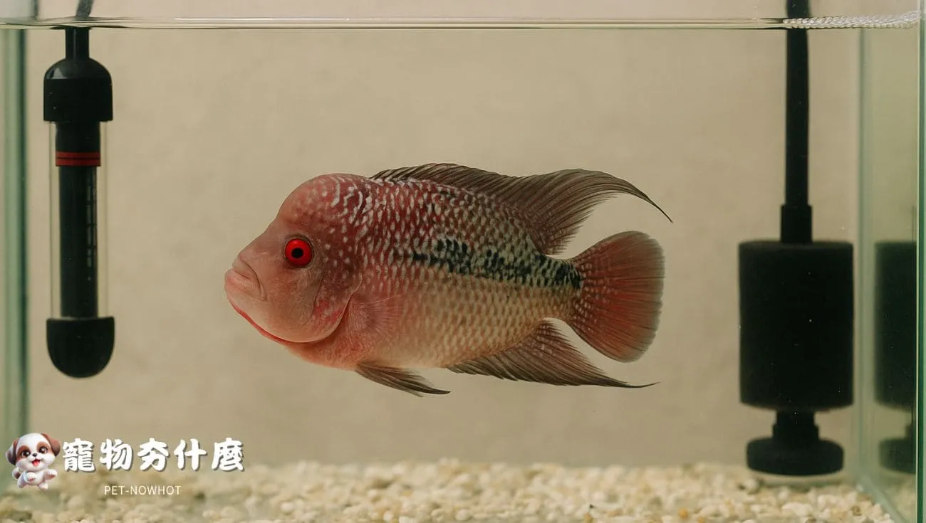 頭洞病魚隻隔離治療現場照