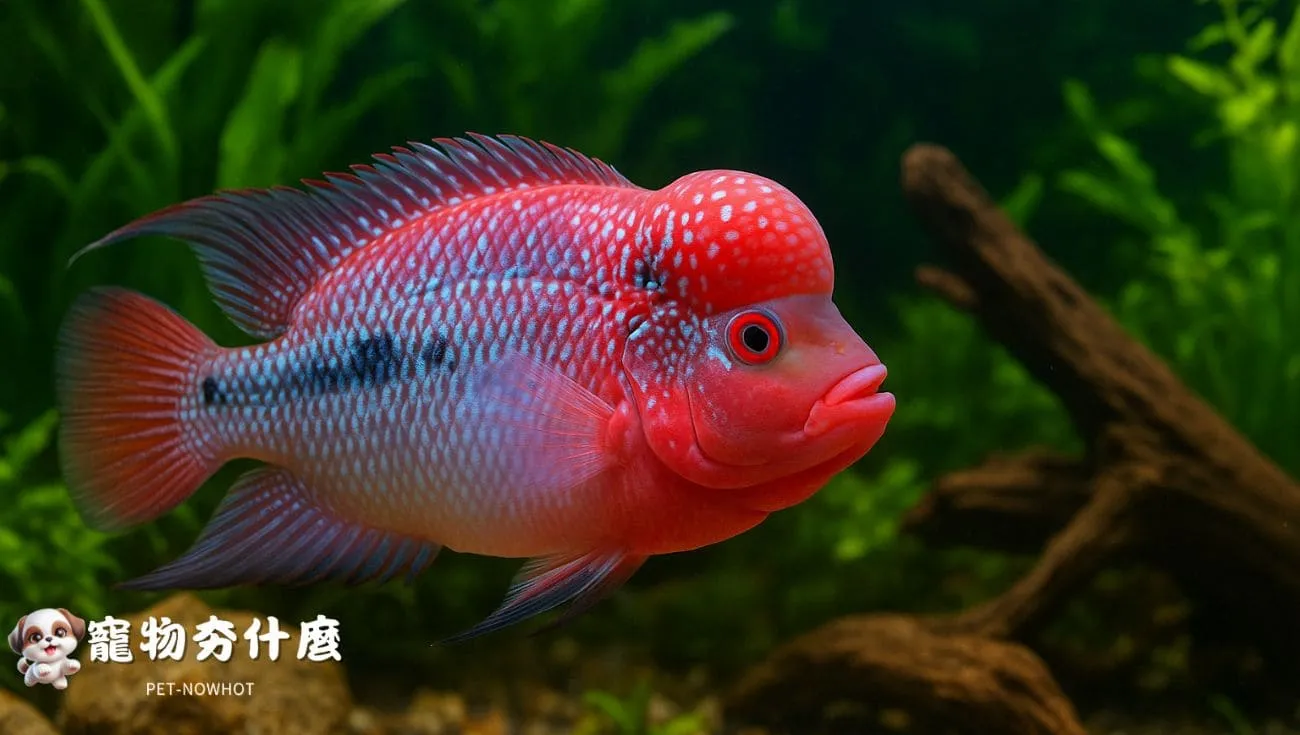 頭洞病魚隻康復後活力展示圖