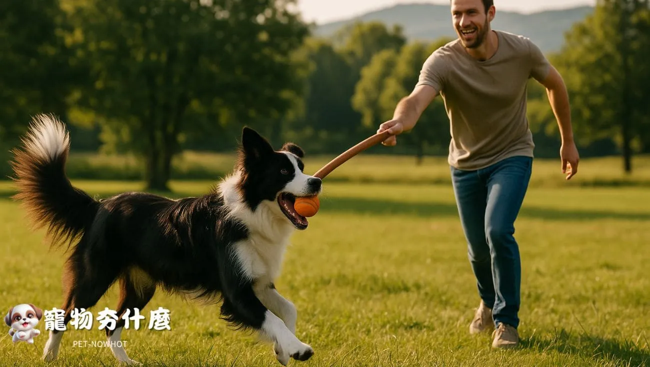 邊境牧羊犬戶外運動