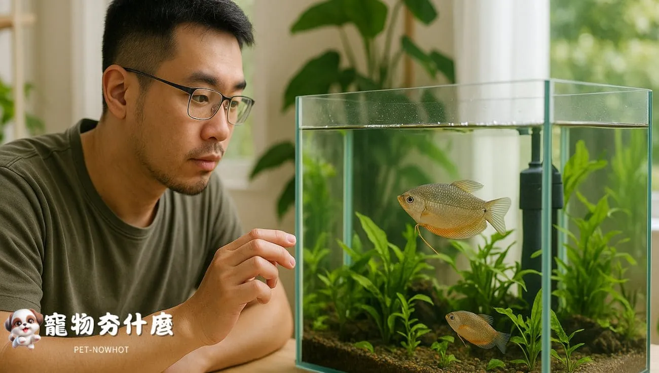 台灣飼主養珍珠馬甲魚實景