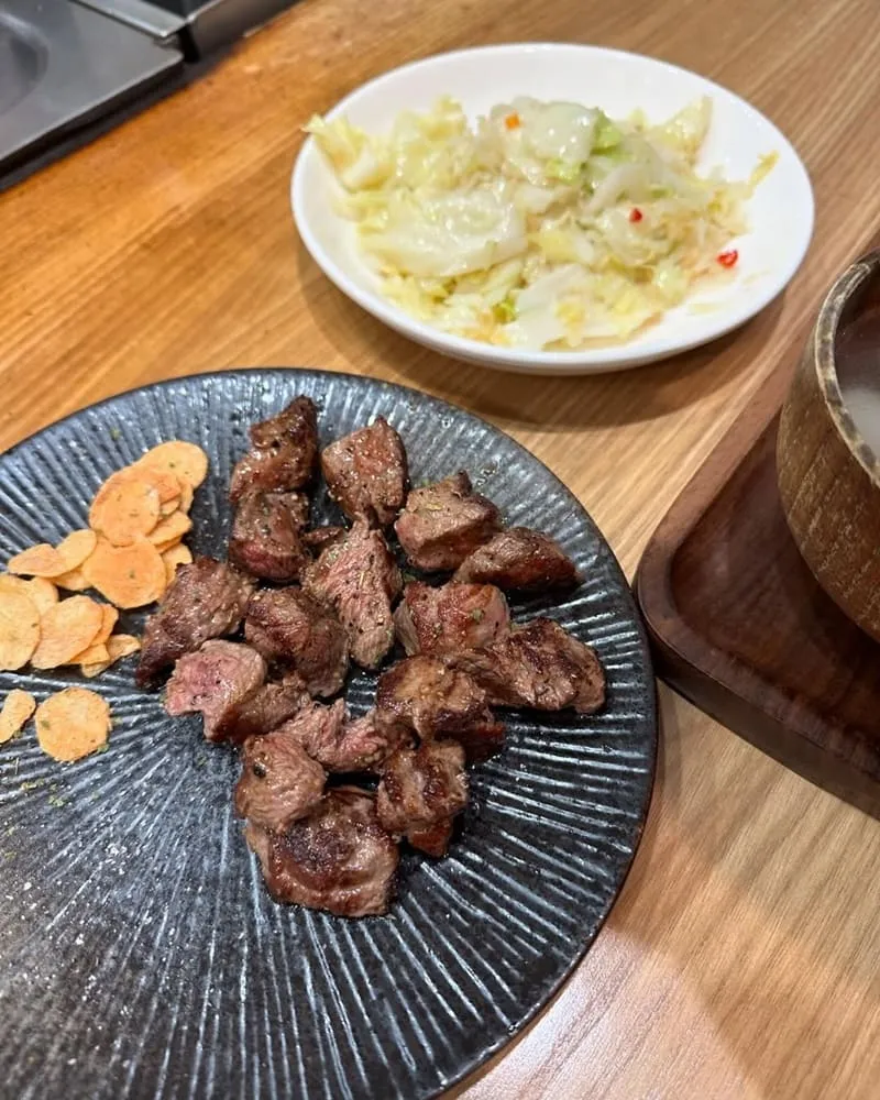 莨拾鐵板料理