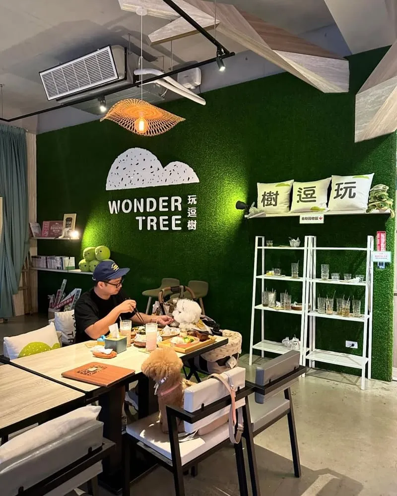 玩逗樹咖啡中原店