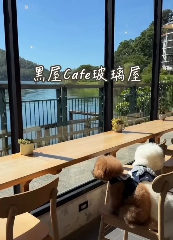 花蓮寵物友善住宿｜黑屋CAMP 露營車住湖畔