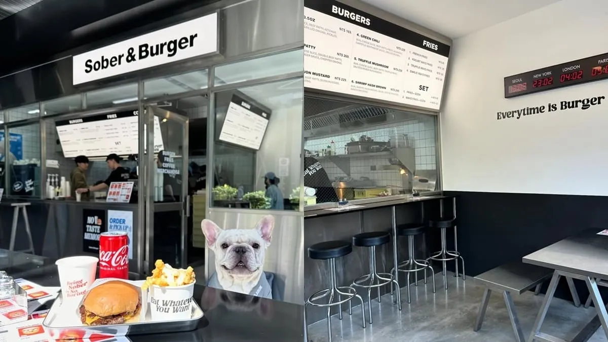 Sober & Burger 信義區寵物友善漢堡