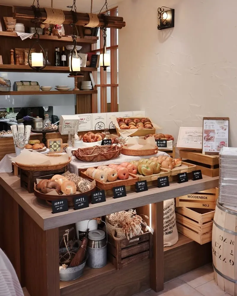 貝與果 Bagel & Bagels|原味、乳酪、卡士達差異解析,台中貝果選購指南 8 貝與果 Bagel & Bagels