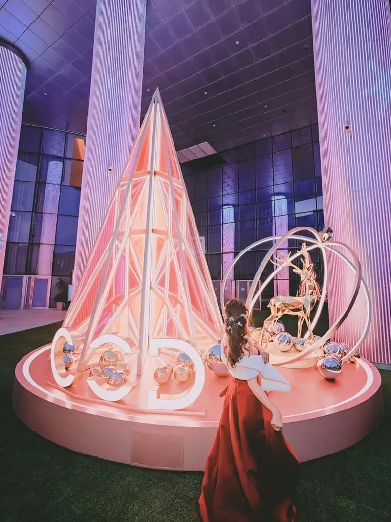 把今年的聖誕留在澳門新濠天地|小漾眼中粉金馴鹿、泡泡秀與《水舞間》實境記錄 12 city of dreams 10