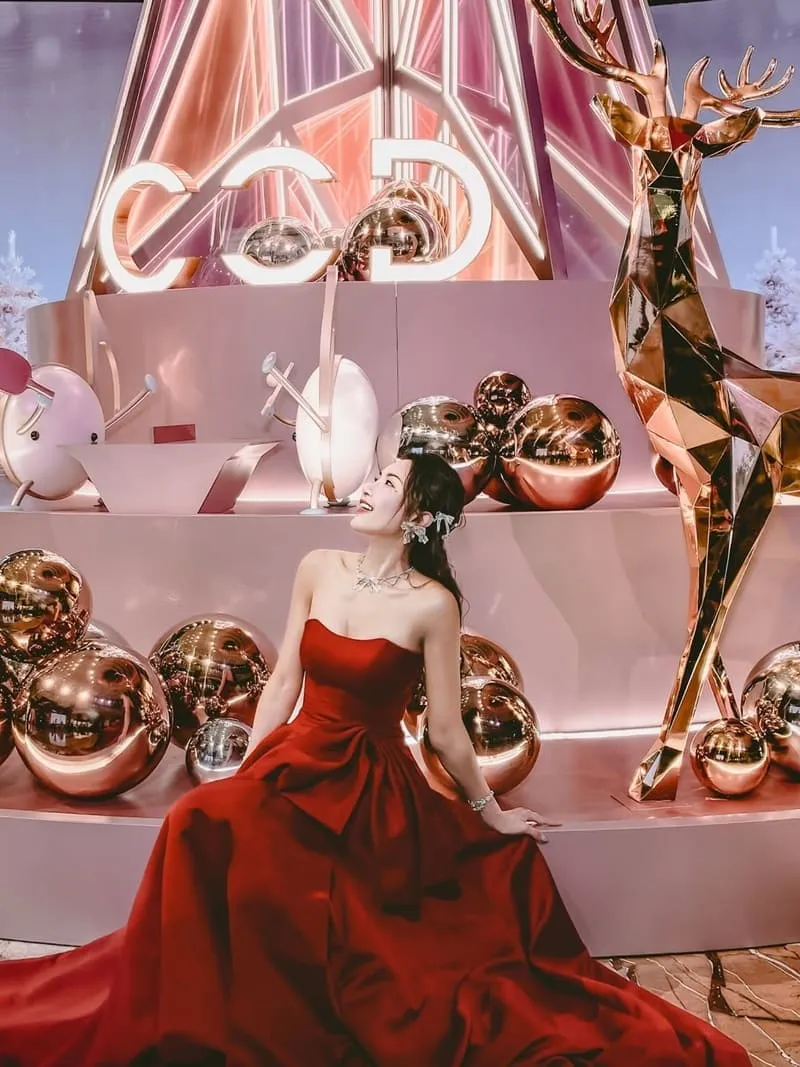 把今年的聖誕留在澳門新濠天地|小漾眼中粉金馴鹿、泡泡秀與《水舞間》實境記錄 6 city of dreams 4