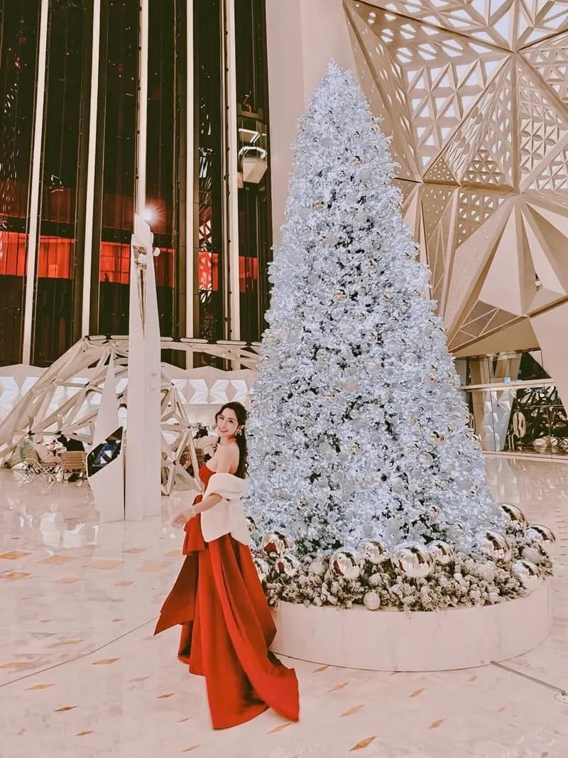 把今年的聖誕留在澳門新濠天地|小漾眼中粉金馴鹿、泡泡秀與《水舞間》實境記錄 11 city of dreams 9