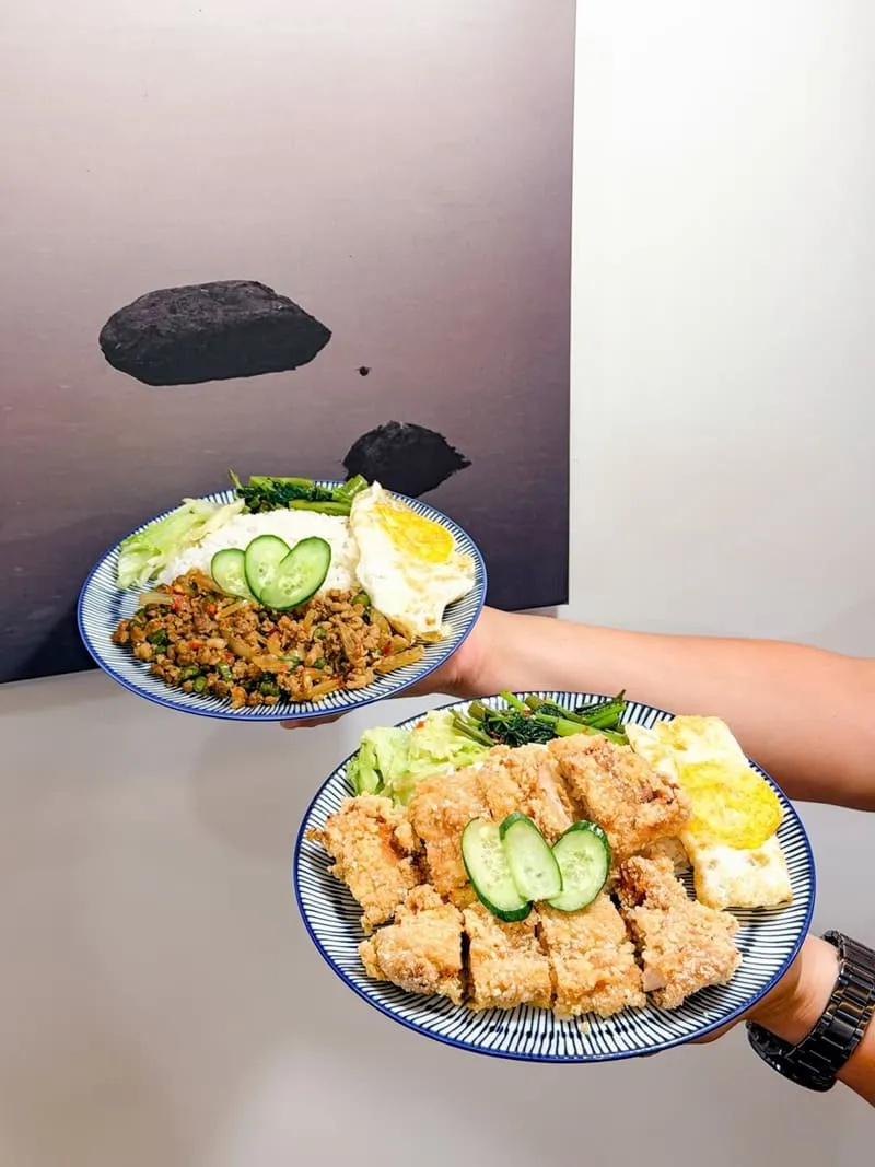 小林泰式椒麻雞打拋豬飯|台中西區午間限定泰式簡餐,三款主食怎麼選 11 小林泰式椒麻雞打拋豬飯