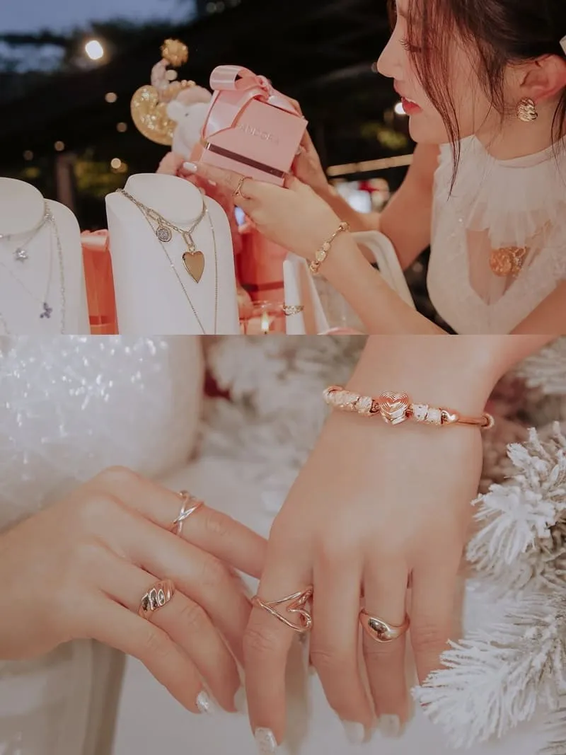 Pandora Together Is a Magical Place 聖誕拍立得|Chelsea 漾與金寶、銀寶的粉紅聖誕片刻 8 Pandora Together Is a Magical Place 聖誕拍立得