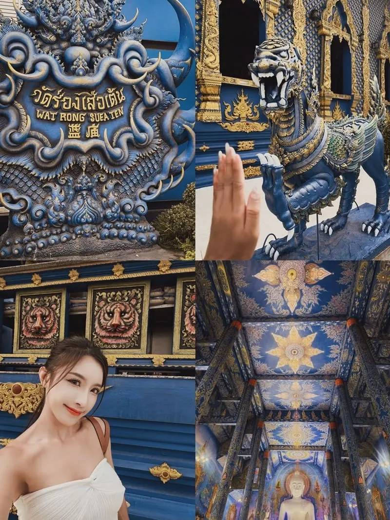 清萊白廟與藍廟,從極端設計到精神對照的雙寺空間紀錄 14 清萊白廟與藍廟