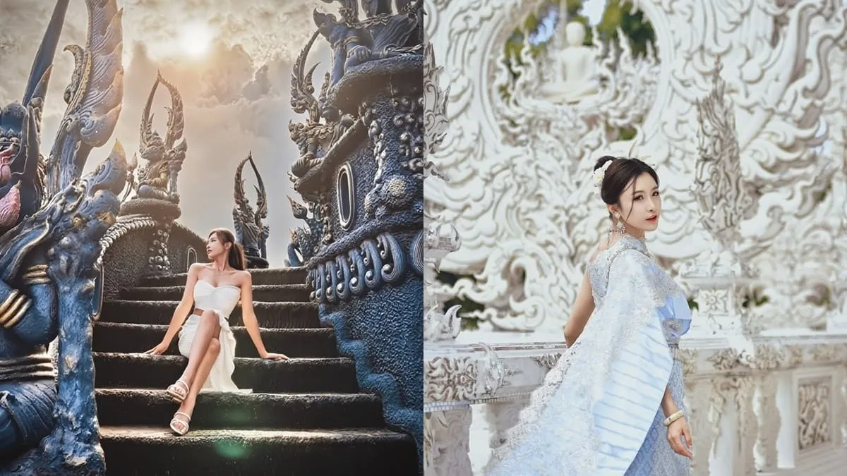 清萊白廟與藍廟