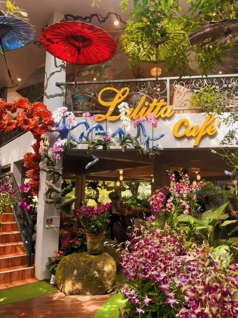 Lalitta Café|清萊光影系取景秘境,丁達爾光束與瀑布場景拍攝節奏 13 Lalitta Café|清萊光影系取景秘境