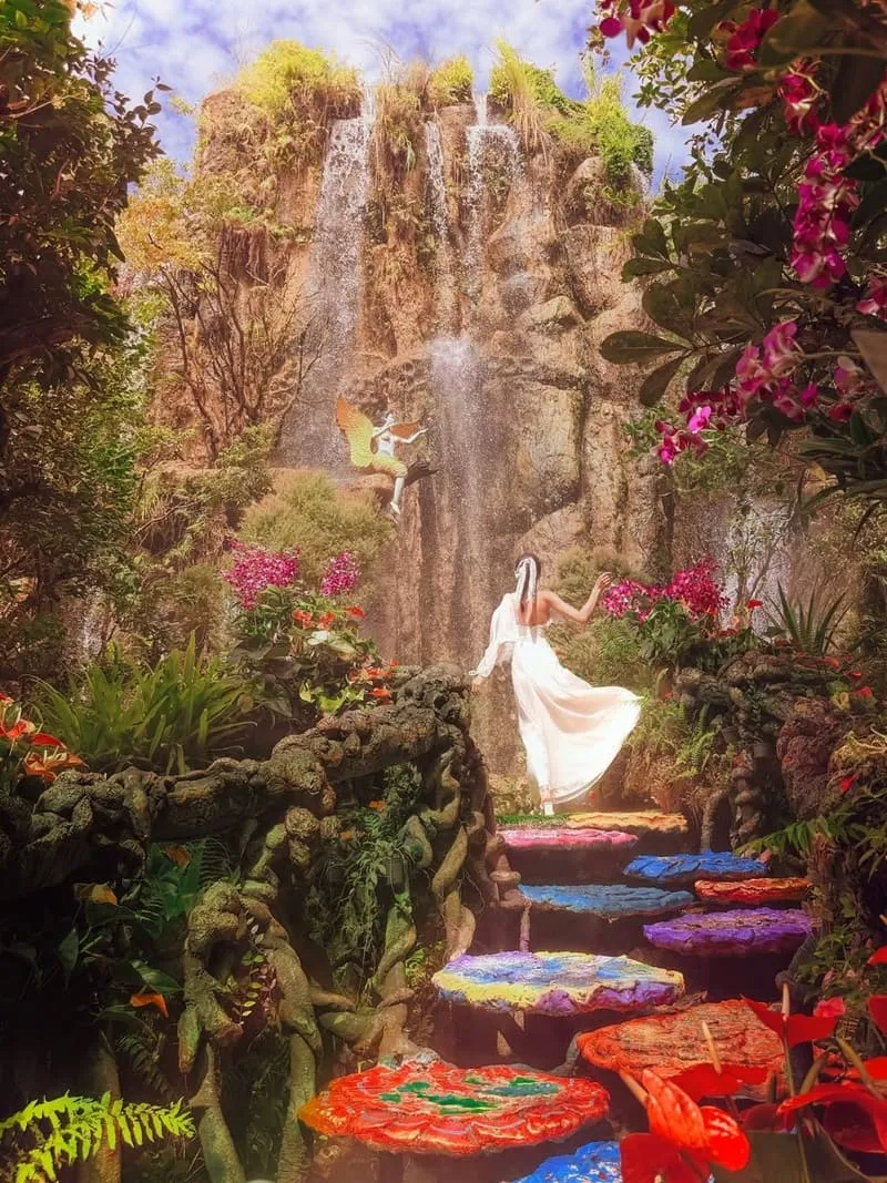 Lalitta Café|清萊光影系取景秘境,丁達爾光束與瀑布場景拍攝節奏 10 Lalitta Café|清萊光影系取景秘境