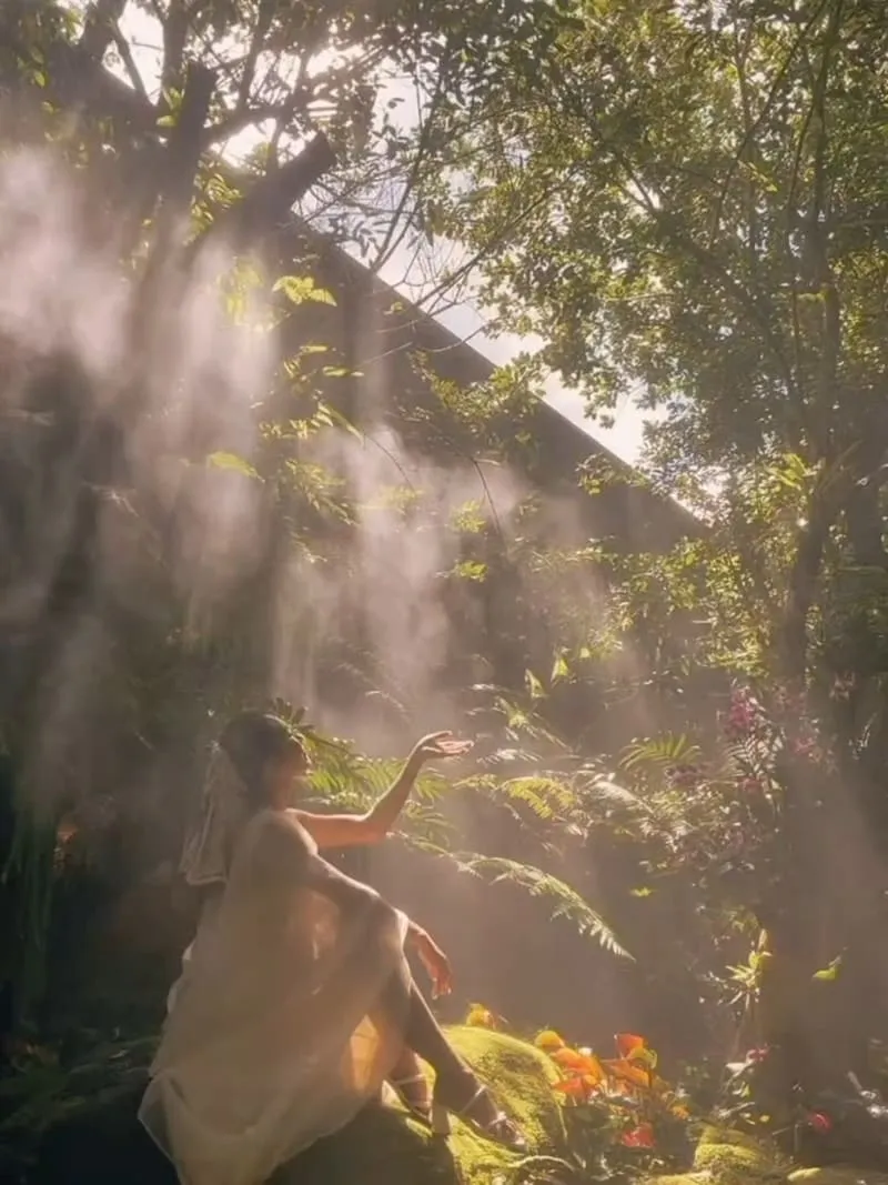 Lalitta Café|清萊光影系取景秘境,丁達爾光束與瀑布場景拍攝節奏 11 Lalitta Café|清萊光影系取景秘境