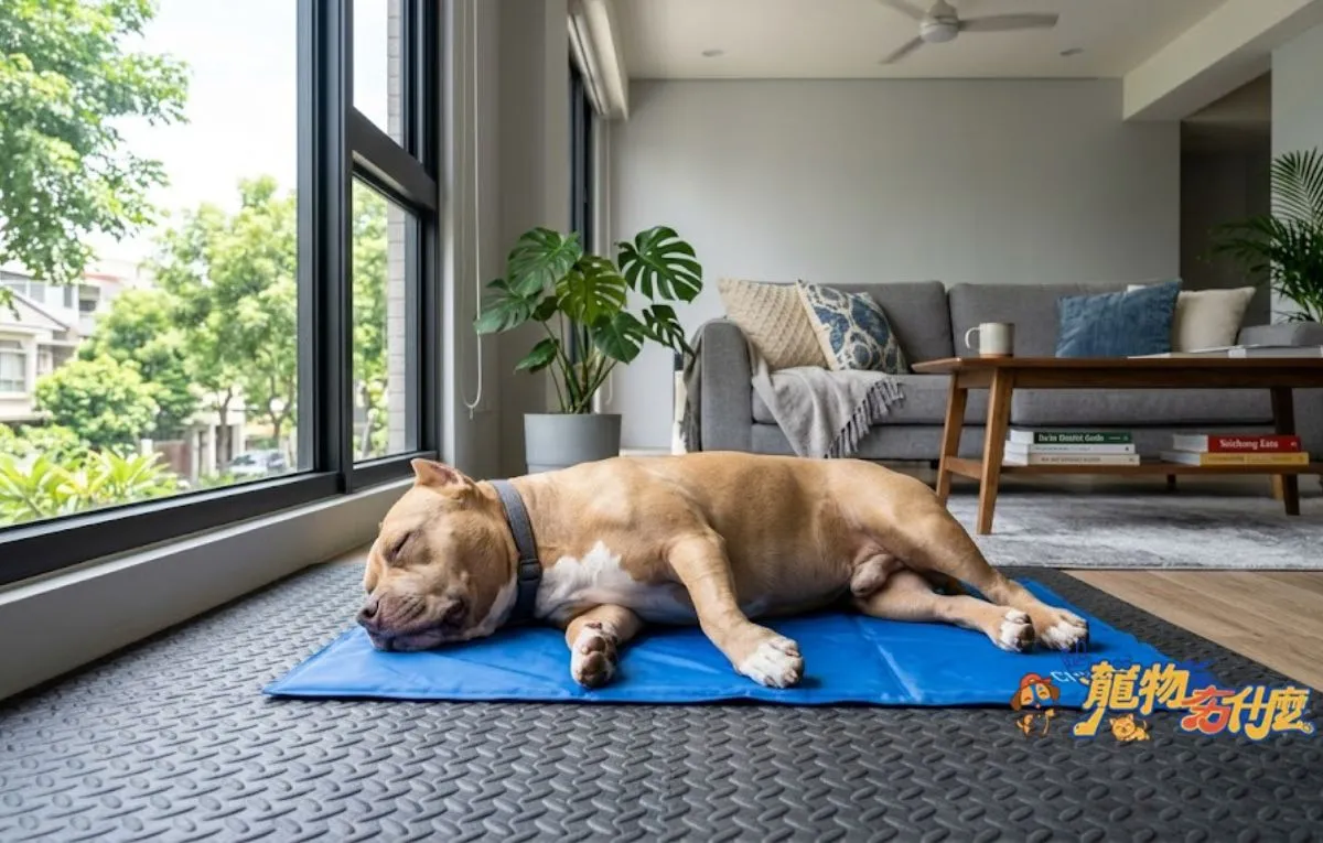 美國惡霸犬好養嗎?新手飼養全攻略:性格解析、優缺點與疾病預防 5 美國惡霸犬室內涼墊與防滑地墊