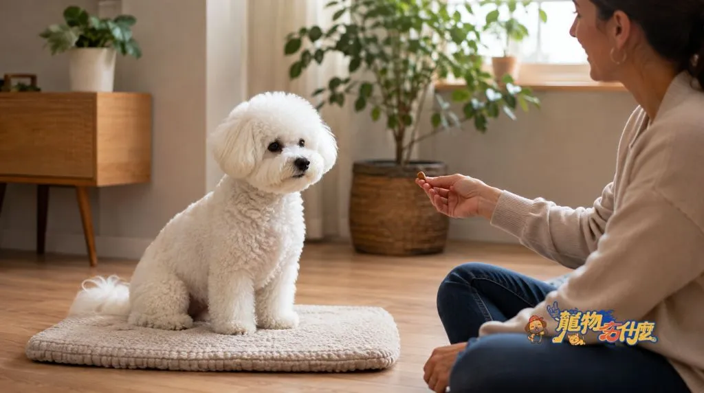 比熊犬好養嗎?2026低掉毛與分離焦慮攻略 4 飼主替比熊犬梳理蓬鬆白毛
