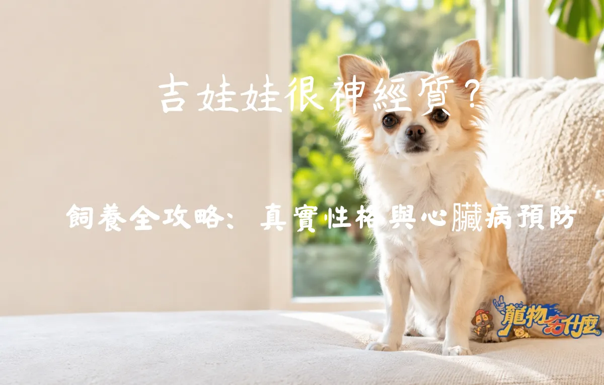 吉娃娃在窗邊安靜觀察居家環境