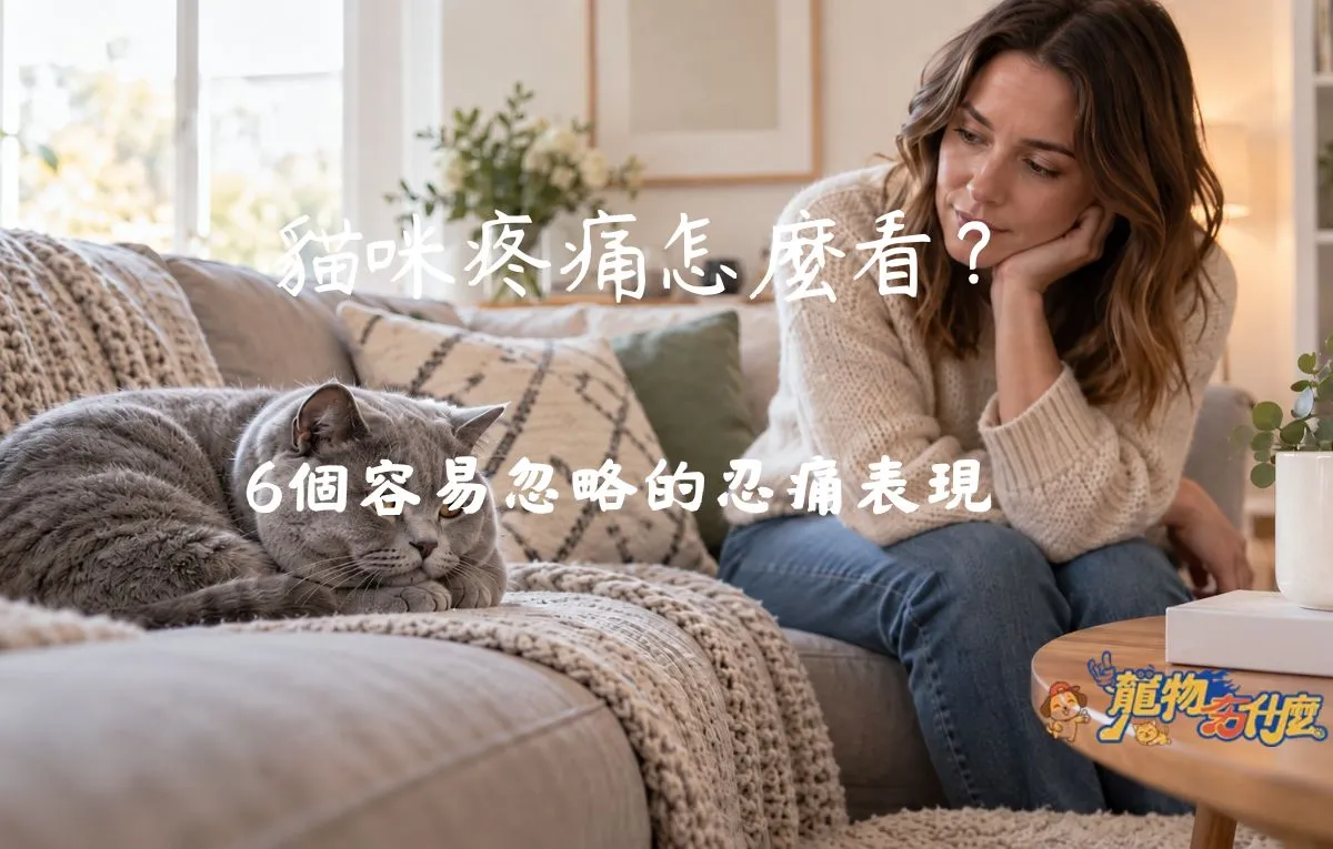 主人觀察英短貓是否有疼痛表現