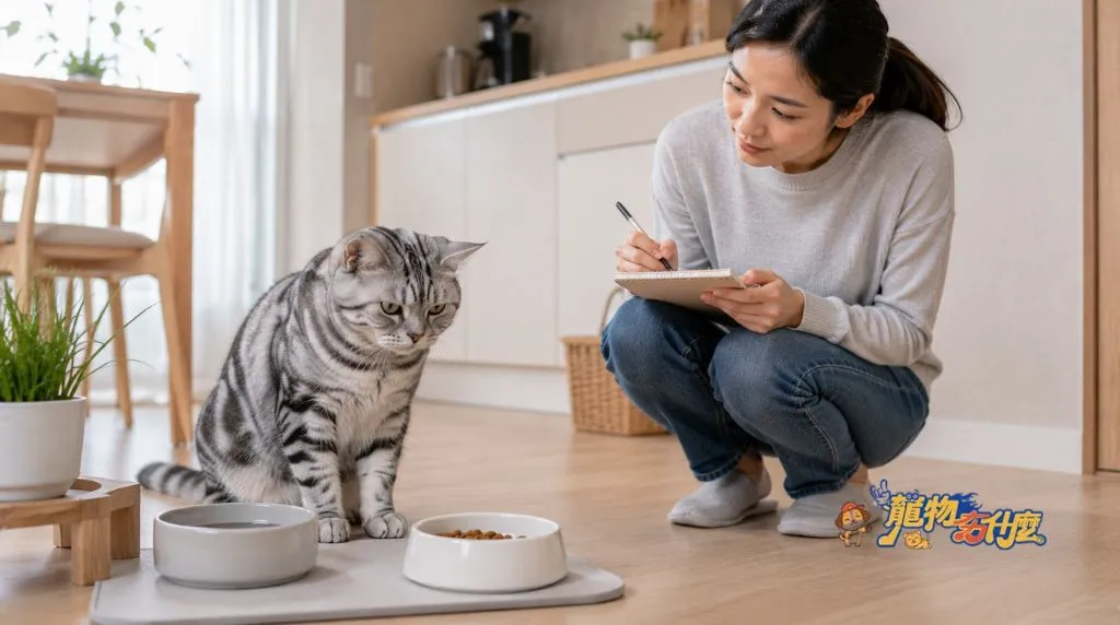 貓咪胰臟炎怎麼看?不吃不動與就醫警訊 3 飼主觀察貓咪食慾與精神變化